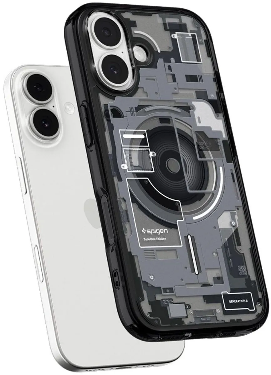 Spigen Ultra Hybrid MagSafe Hoesje iPhone 17 - Zwart - afbeelding 6 van 6