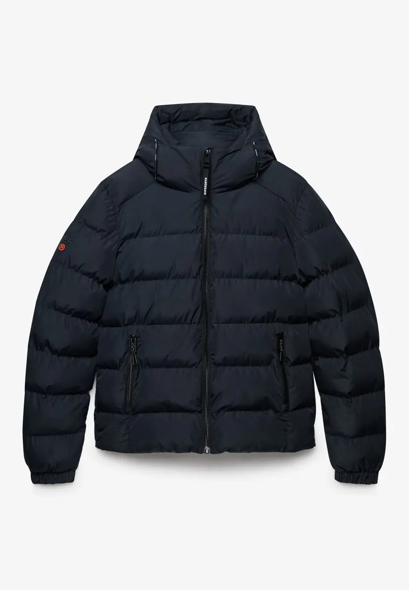 Superdry Gewatteerde Sportjas met Capuchon - Navy - XL - afbeelding 5 van 6