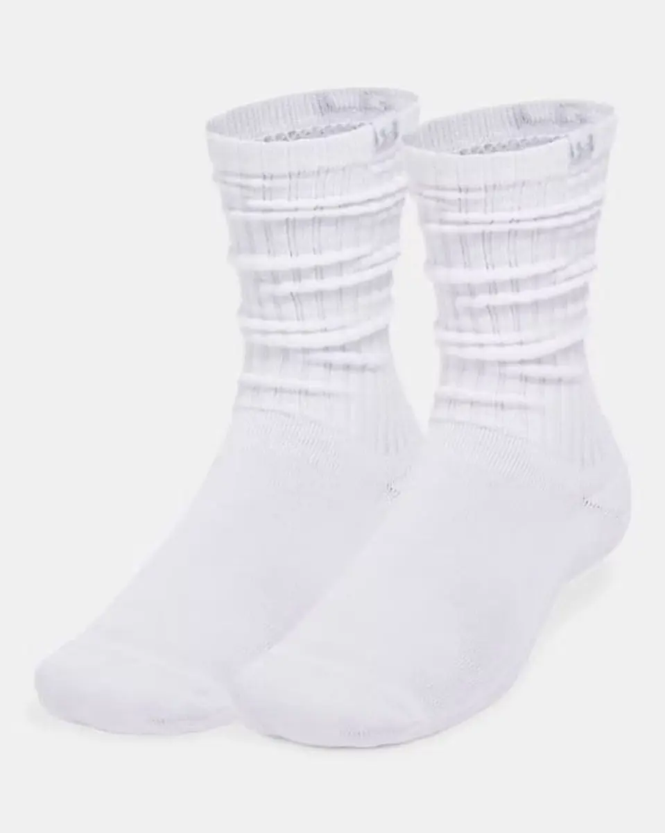 Under Armour Sportstyle Scrunch Sokken - Wit - afbeelding 5 van 5