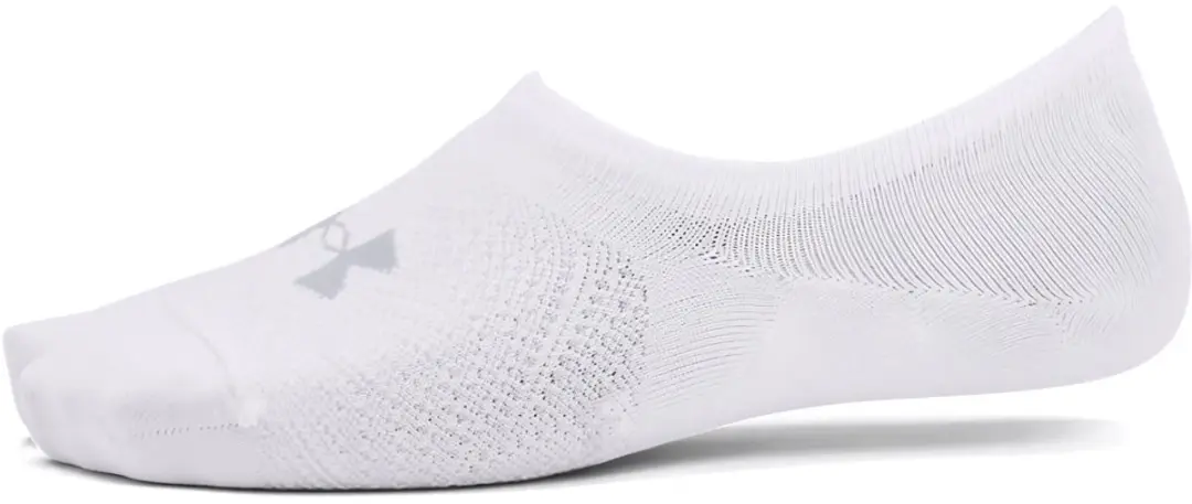 Under Armour Breathe Lite Ultra Low Sokken - 3x Wit - afbeelding 3 van 4