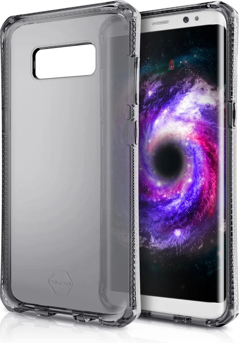 Itskins Spectrum Hoesje Samsung Galaxy S8 Plus - Zwart