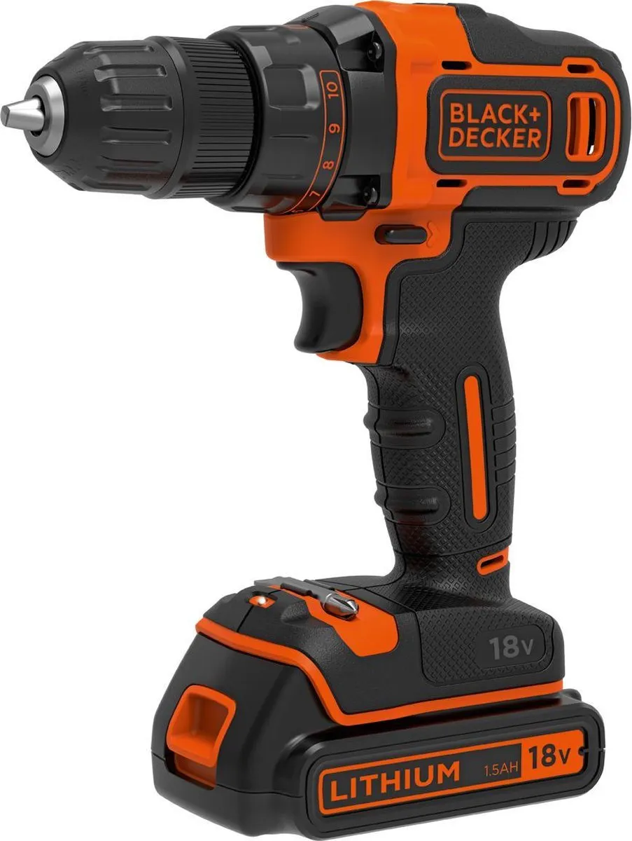 BLACK+DECKER BDCDD186KB-QW Schroef-/boormachine