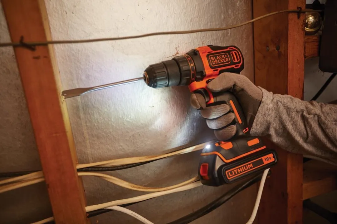 BLACK+DECKER BDCDD186KB-QW Schroef-/boormachine - 18V - 2x 1,5Ah