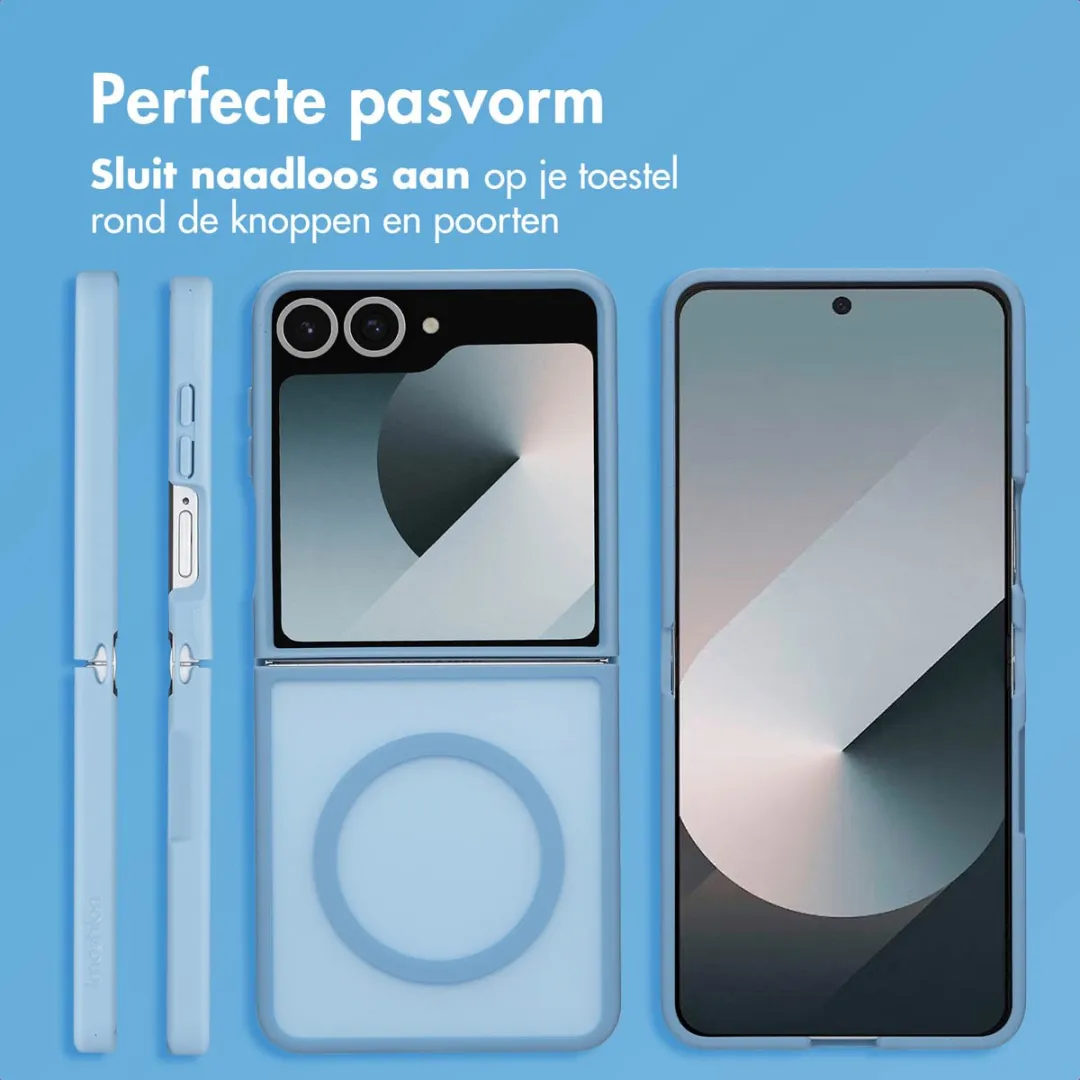 Imoshion Hoesje Samsung Galaxy Z Flip 7 - Lichtblauw - MagSafe