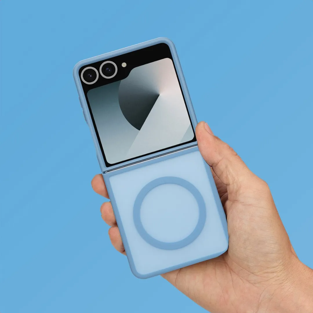 Imoshion Hoesje Samsung Galaxy Z Flip 7 - Lichtblauw - MagSafe