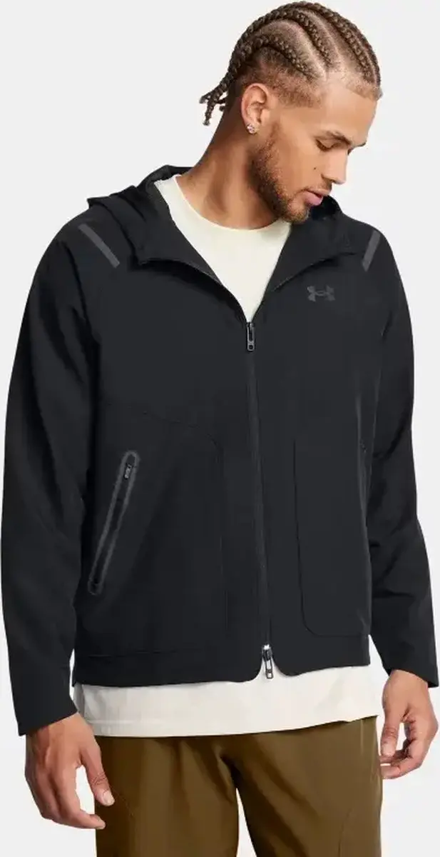Under Armour Unstoppable Left Chest Jas - Zwart - afbeelding 4 van 6
