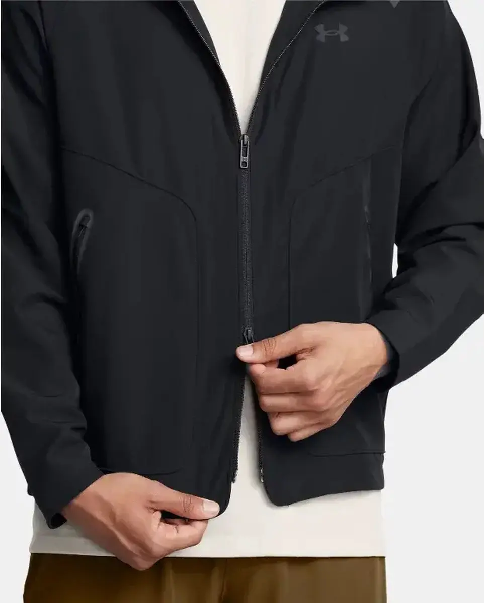 Under Armour Unstoppable Left Chest Jas - Zwart - afbeelding 6 van 6