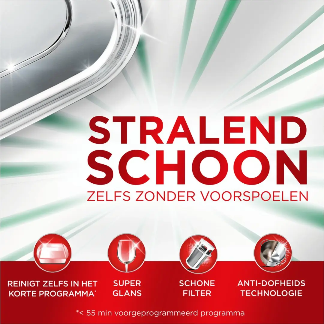 Dreft Platinum Plus Vaatwastabletten - 5 x 25 stuks - afbeelding 3 van 6