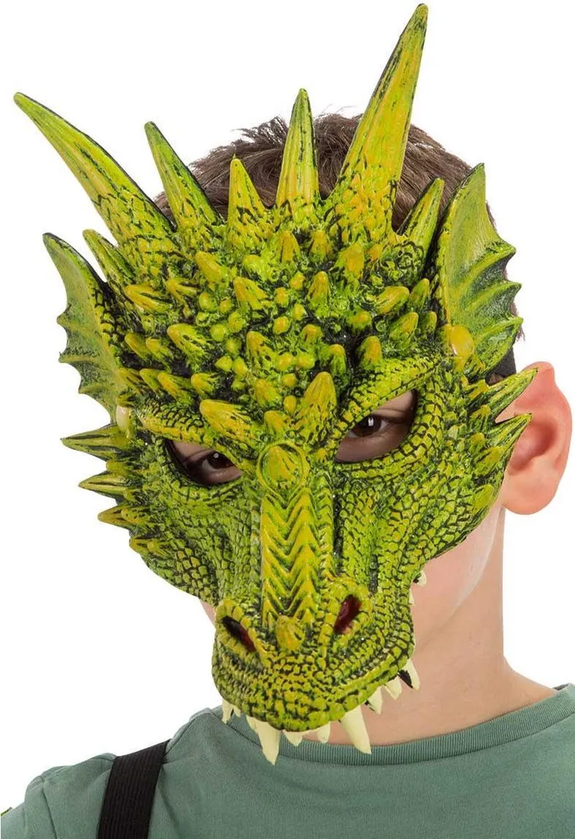 Carnival Toys Draak Masker - Groen