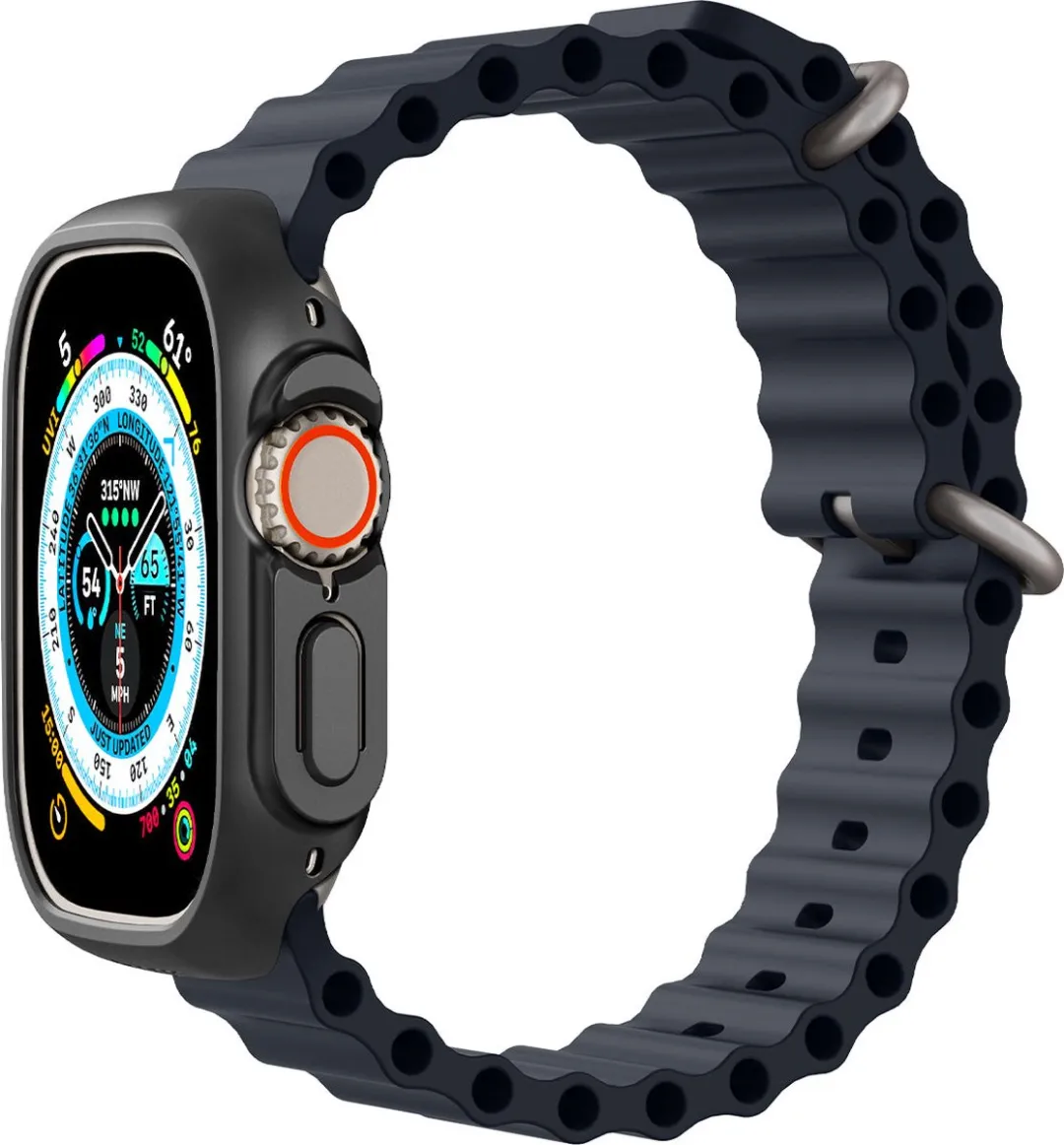 Spigen Thin Fit Case Apple Watch Ultra 49mm - Zwart