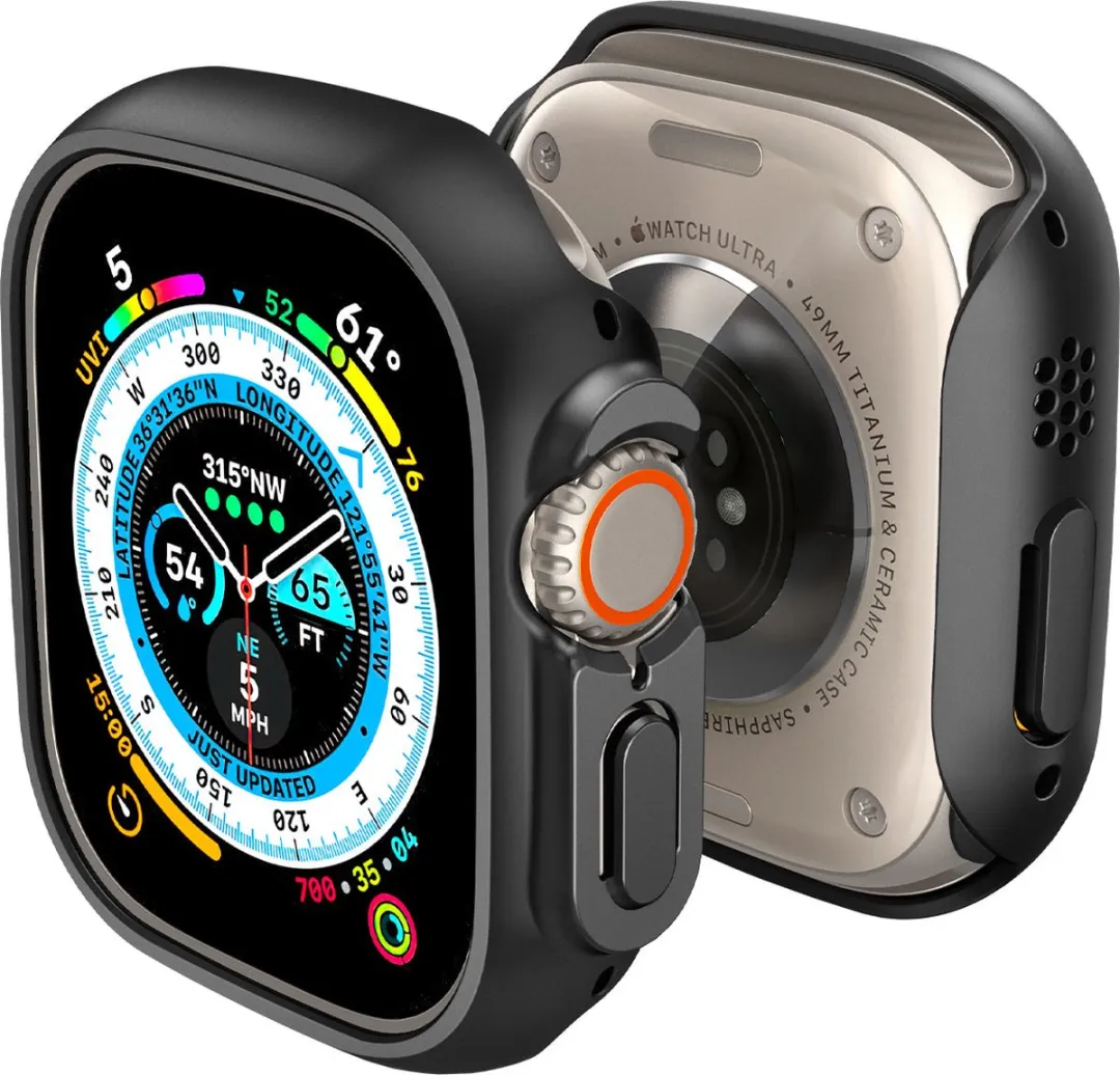 Spigen Thin Fit Case Apple Watch Ultra 49mm - Zwart