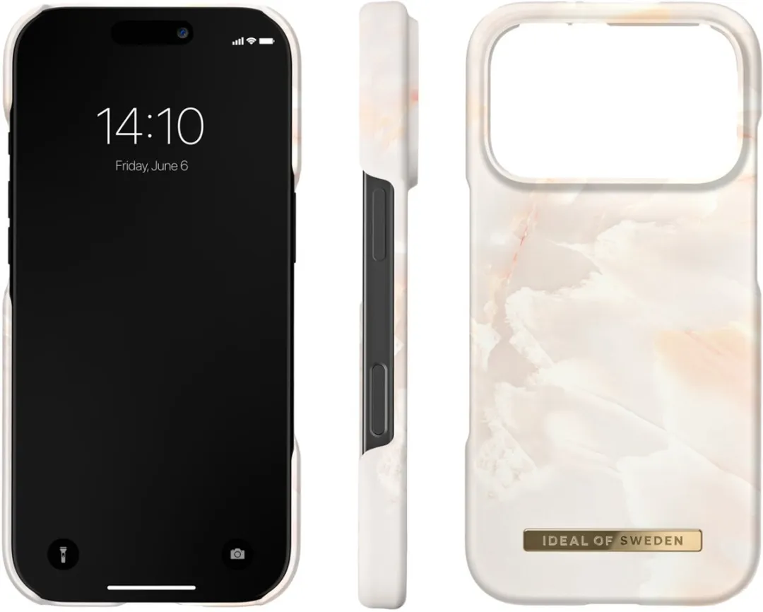 iDeal of Sweden iPhone 17 Pro Max Backcover Rose Pearl Marble - IDFCMS-I2567P-257
