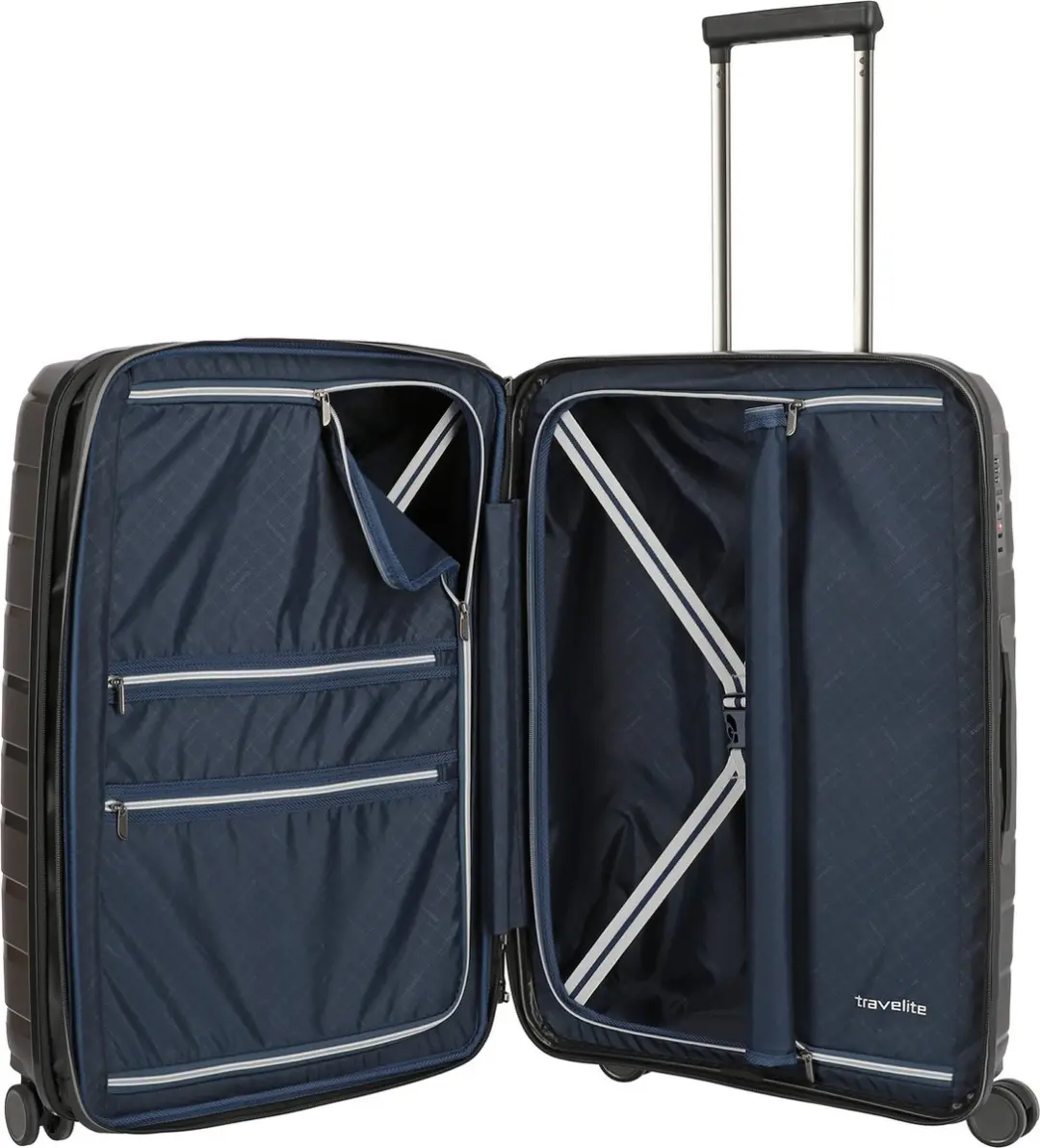 Travelite Air Base Trolley M 67cm - Grijs - afbeelding 4 van 6