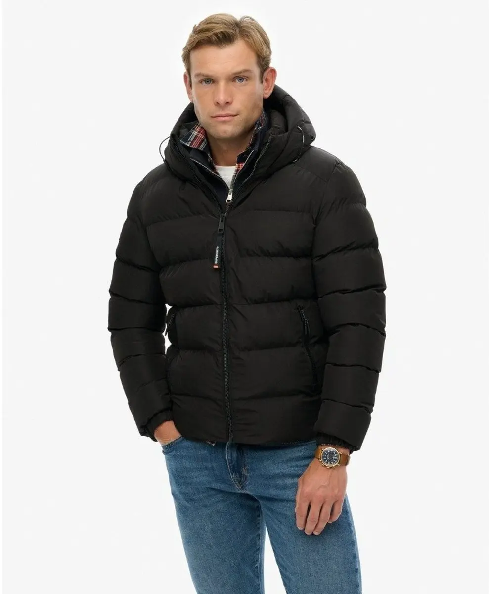 Superdry Sports Puffer Jack Met Capuchon