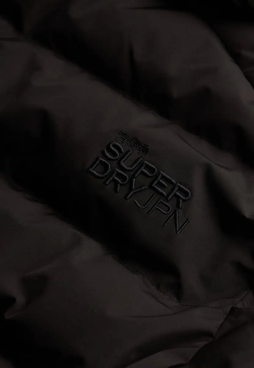 Superdry Sports Puffer Jack Met Capuchon - Zwart - M - afbeelding 4 van 6