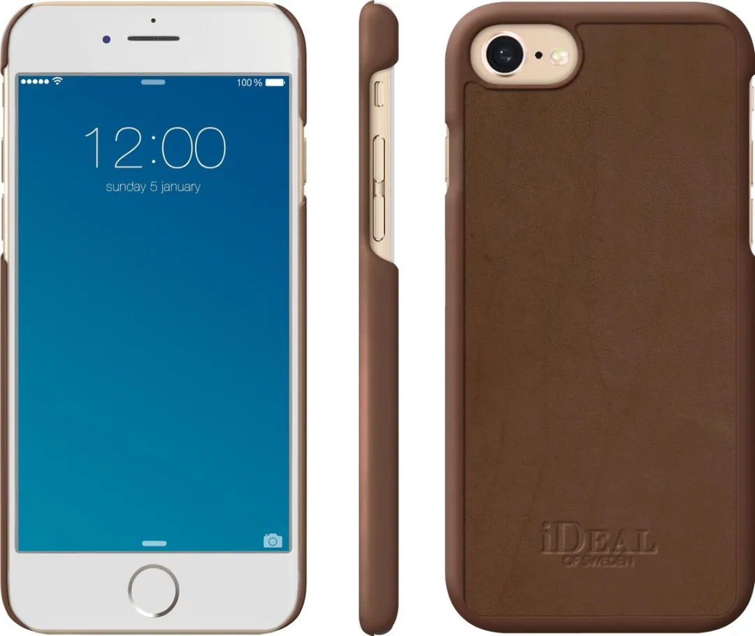 iDeal of Sweden Fashion Case Como iPhone 8/7/6/6s/SE - Bruin - afbeelding 3 van 5