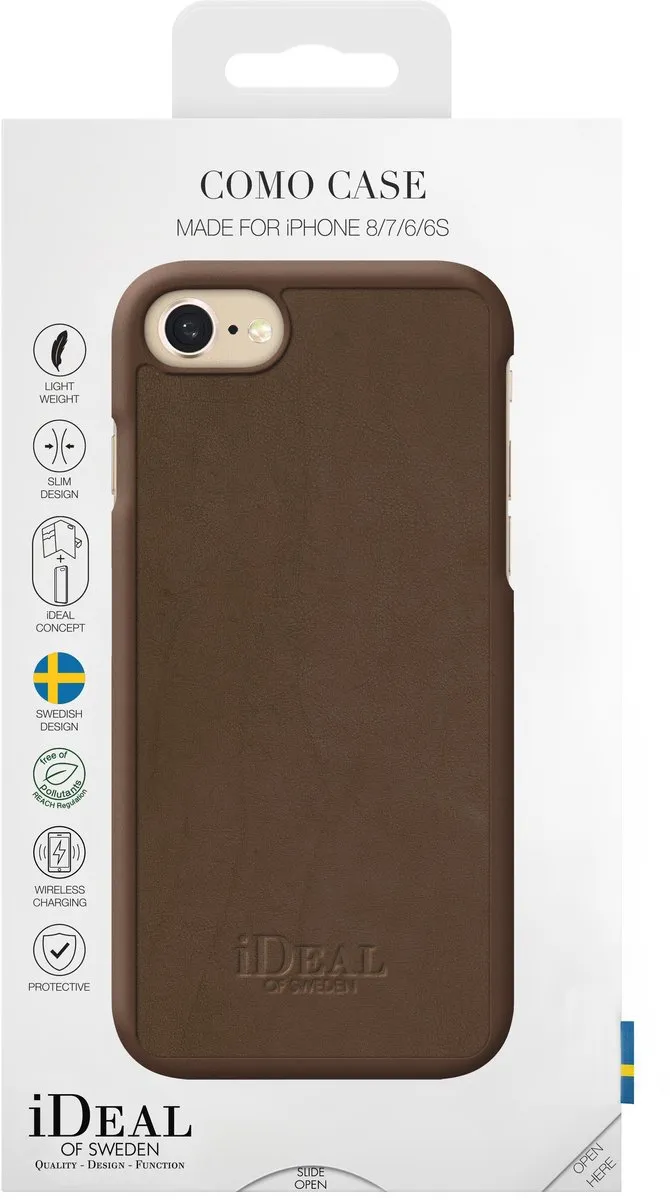 iDeal of Sweden Fashion Case Como iPhone 8/7/6/6s/SE - Bruin - afbeelding 4 van 5