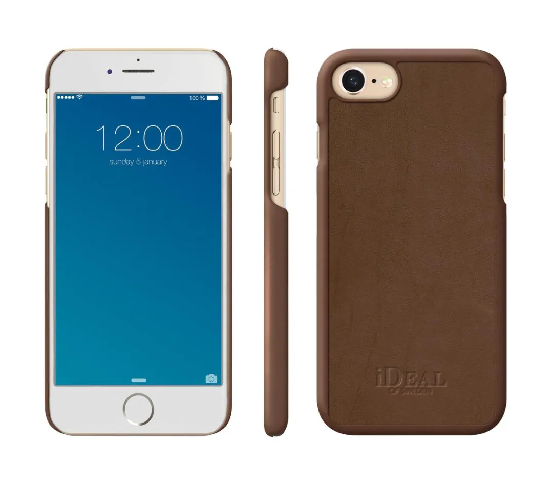 iDeal of Sweden Fashion Case Como iPhone 8/7/6/6s/SE - Bruin - afbeelding 5 van 5