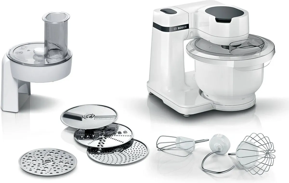Bosch MUM Serie 2 MUMS2AW01 Foodprocessor 700W - Wit