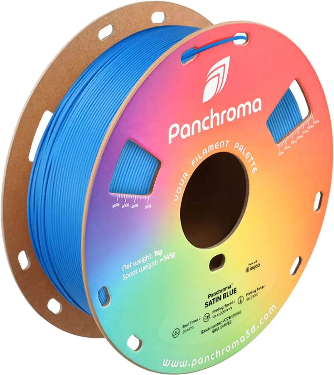 Polymaker PLA Satin Blauw 1.75mm