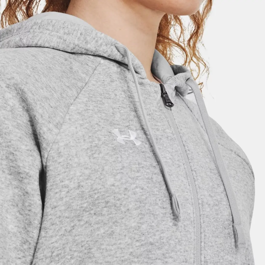 Under Armour Rival Fleece Hoodie Dames - Grijs - S - afbeelding 4 van 6