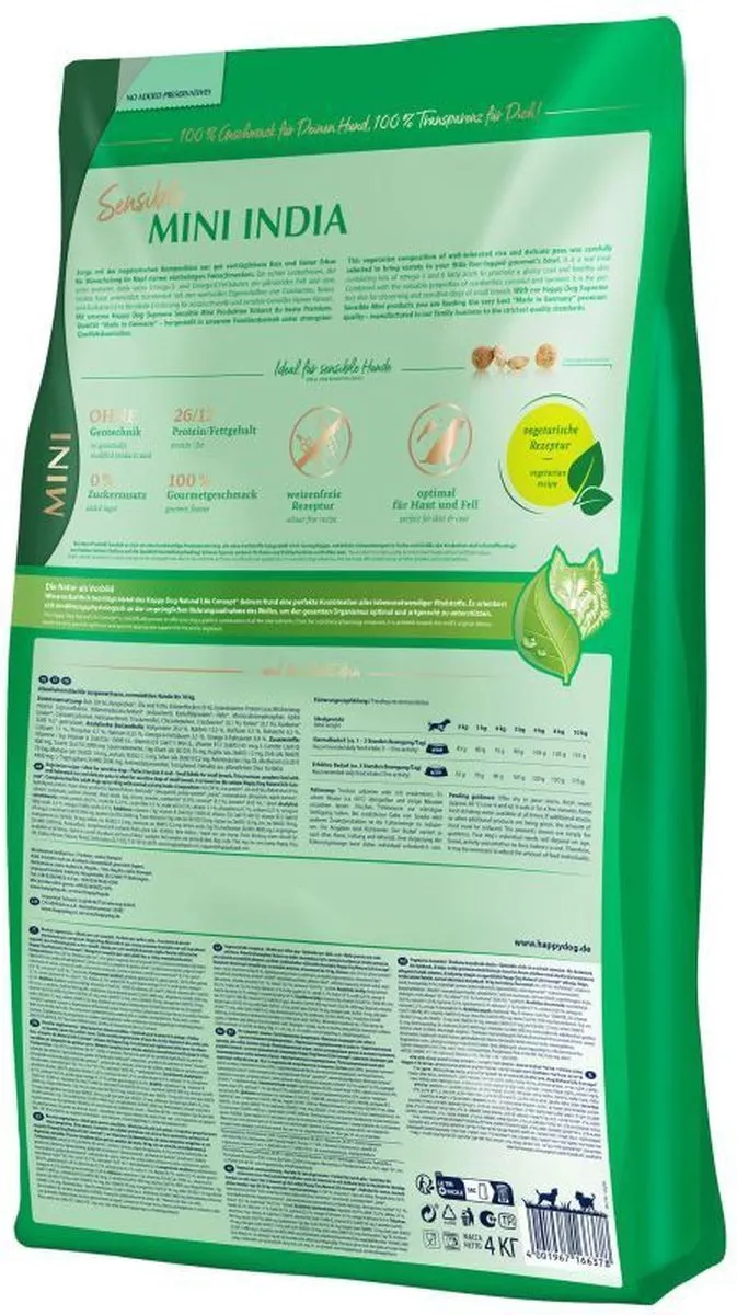Happy Dog Sensible Mini India 800g