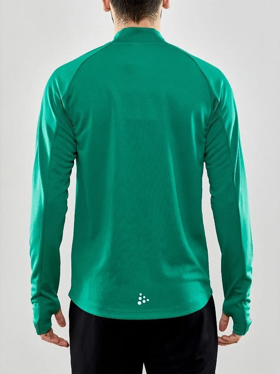 Craft Evolve Ziptop Heren Sweatshirt - Groen - XS - afbeelding 2 van 6