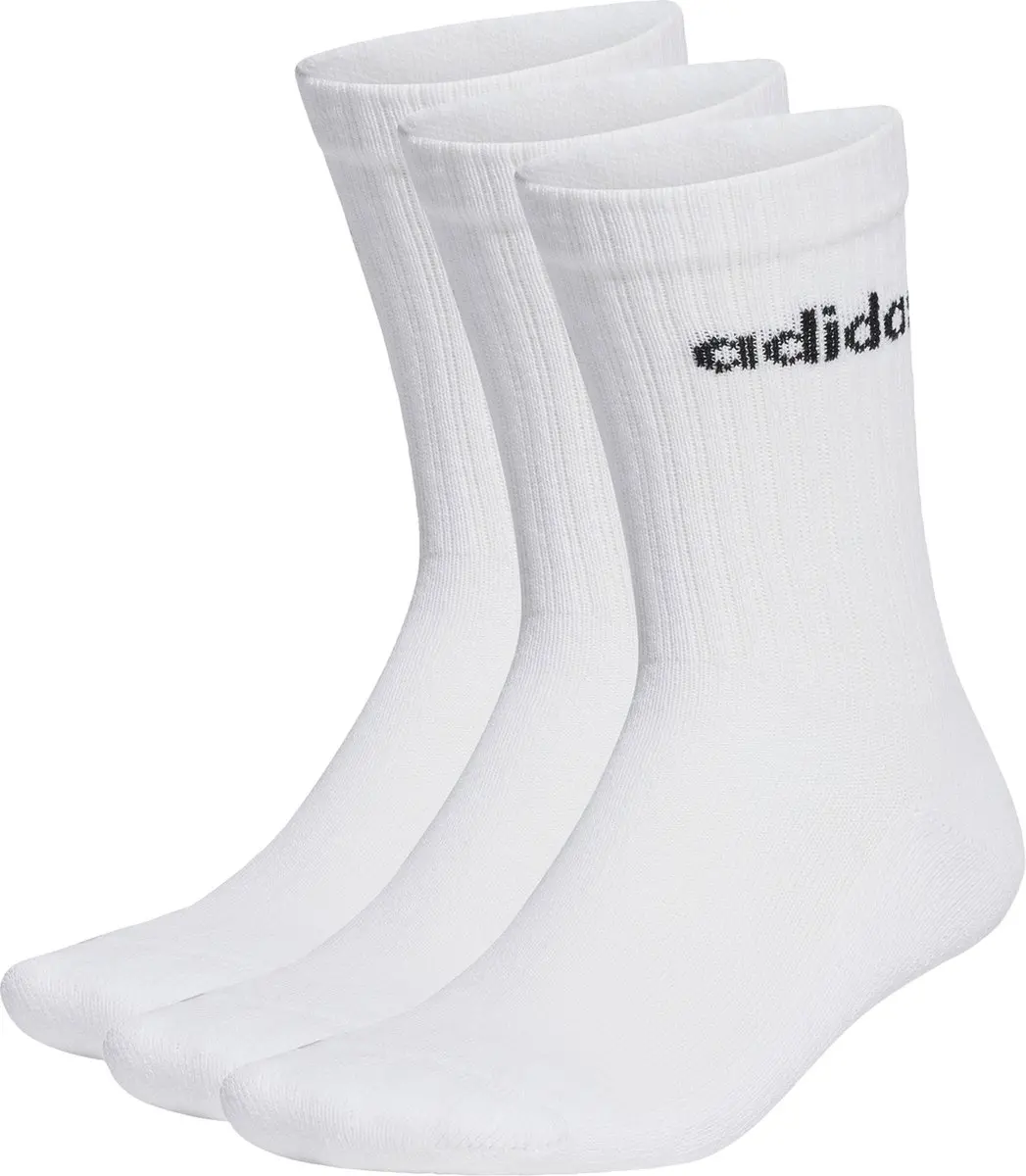 adidas Sportswear Linear Gevoerde Sokken - 3 Paar - afbeelding 6 van 6