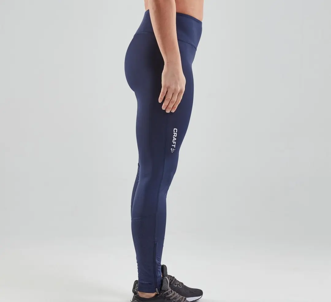 Craft Rush Zip Legging Dames - Donkerblauw - XS - afbeelding 3 van 5