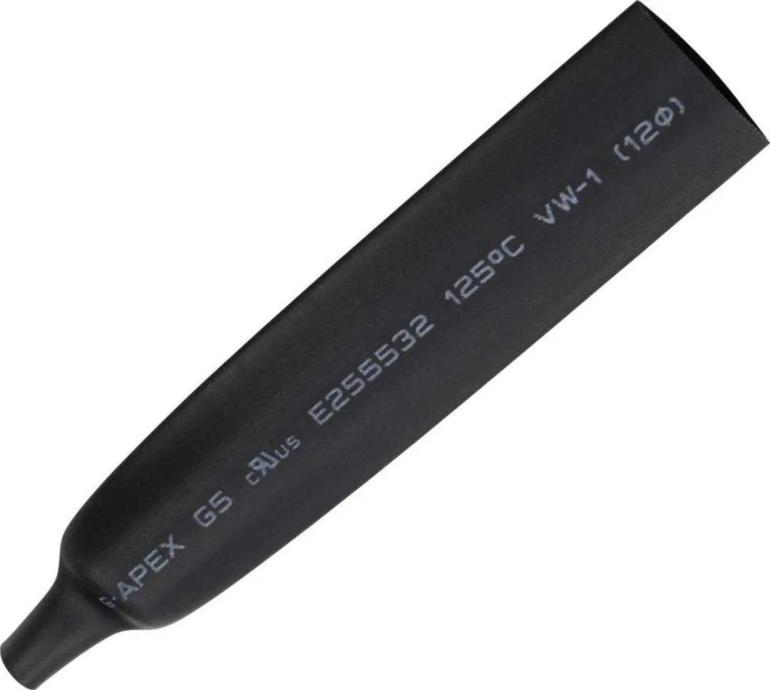 Tru Components Krimpkous 12mm Zwart