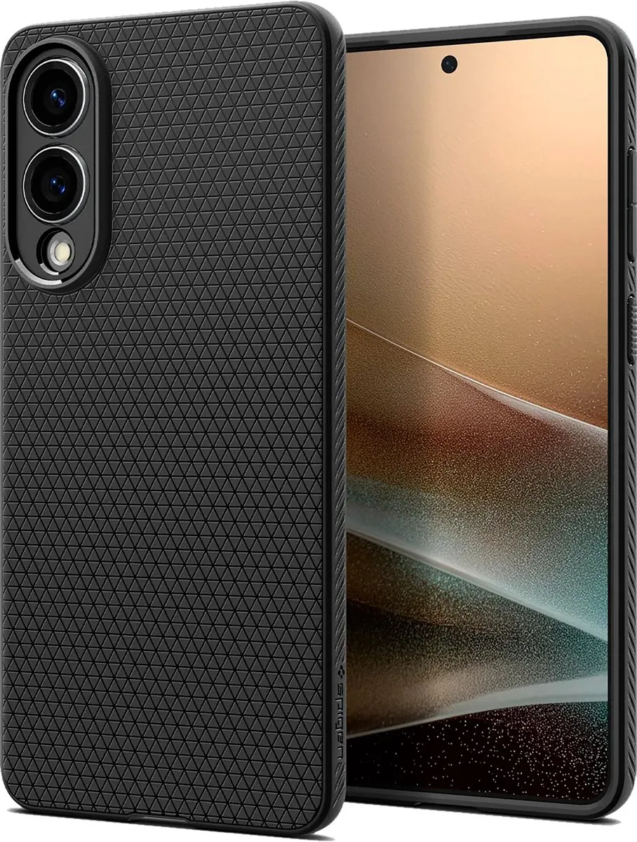 Spigen Liquid Air Hoesje - Samsung Galaxy S25 - Zwart - 8800283302523