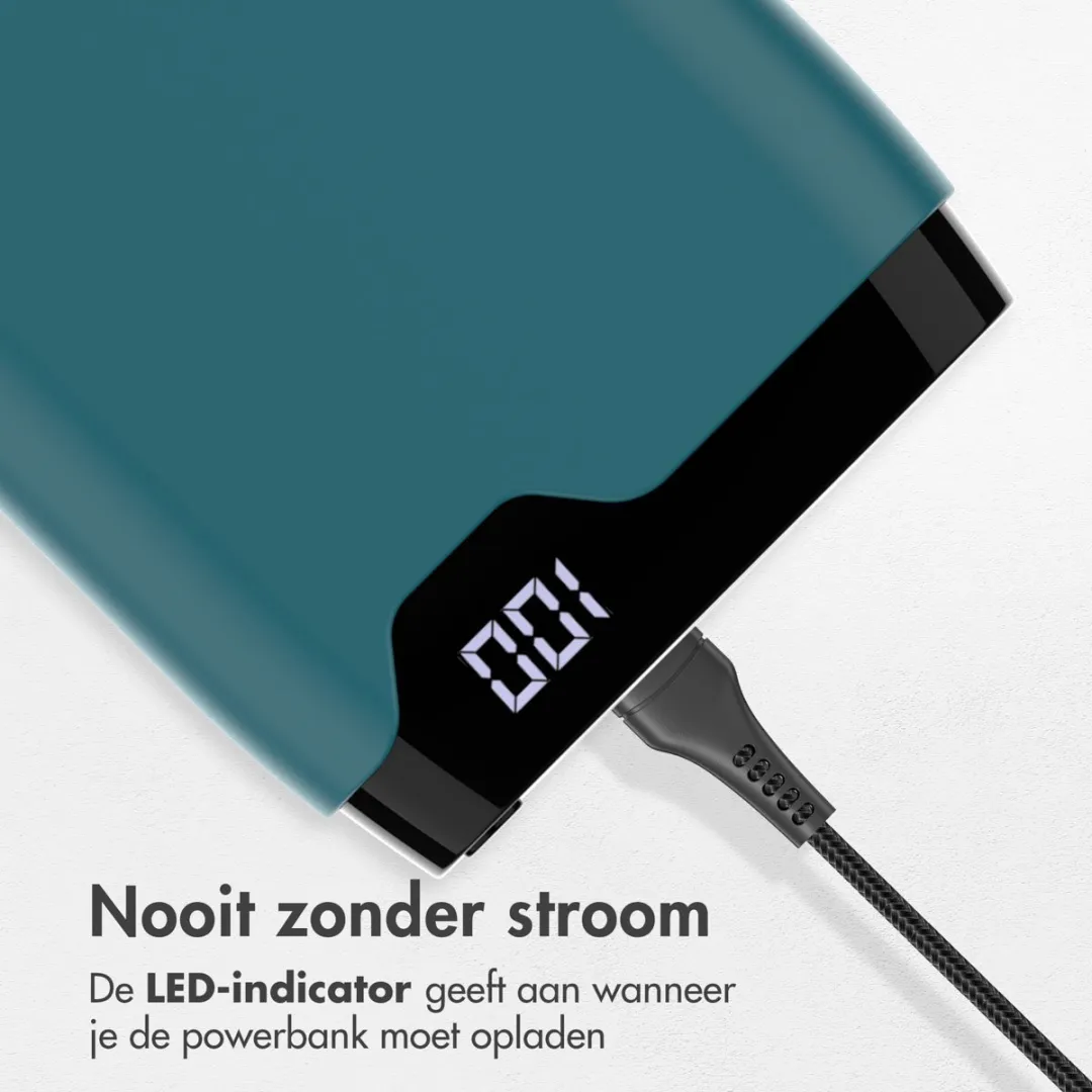 Imoshion Powerbank SH00079563 20000mAh - 22.5W - 3x USB - Groen