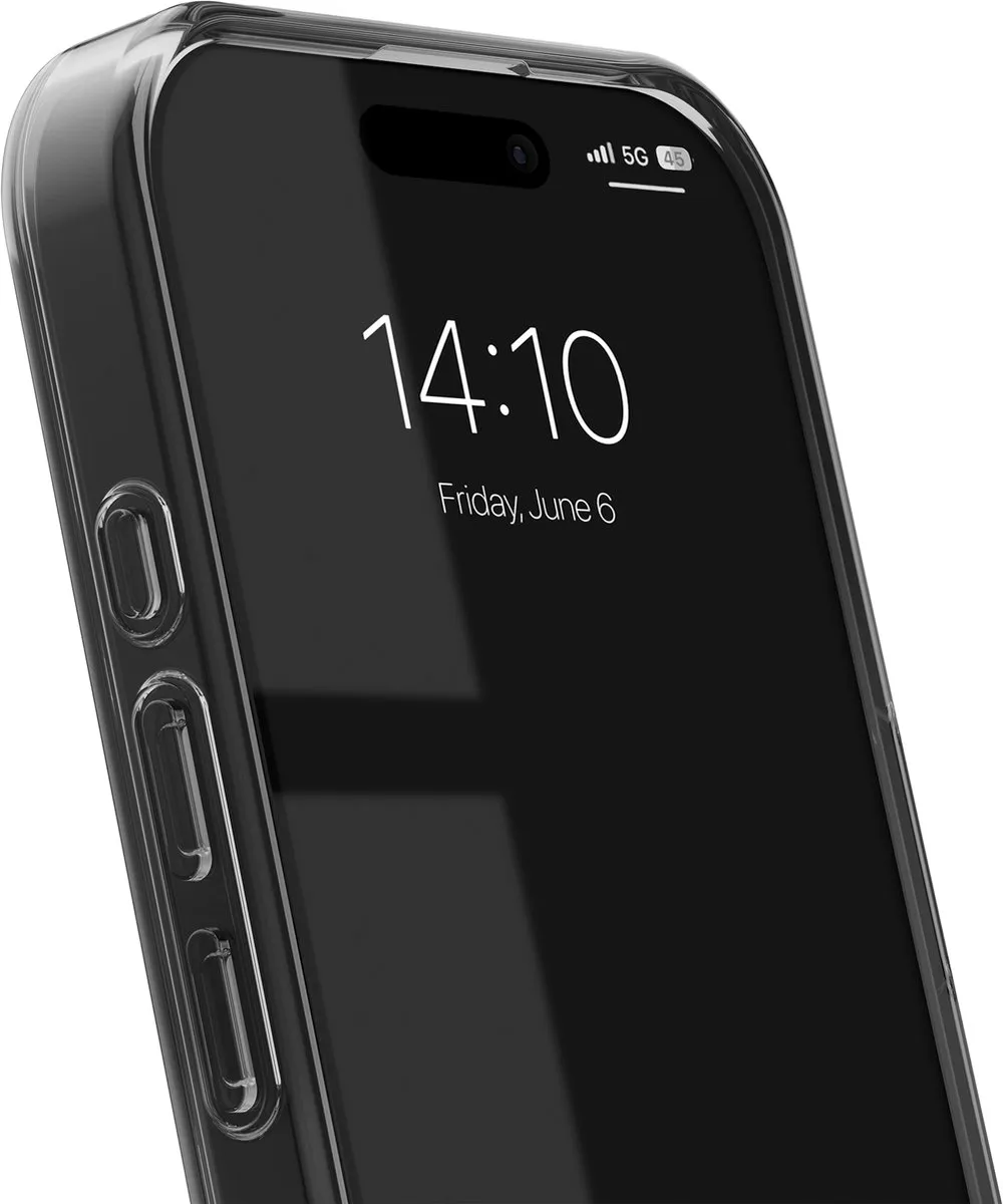 iDeal of Sweden Clear Case iPhone 17 - Zebra Mystique - IDCLCMS-I2561-573