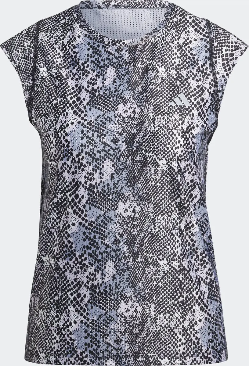 adidas Fast Running T-shirt Parley Ocean Plastic - Dames - Zwart - afbeelding 4 van 6
