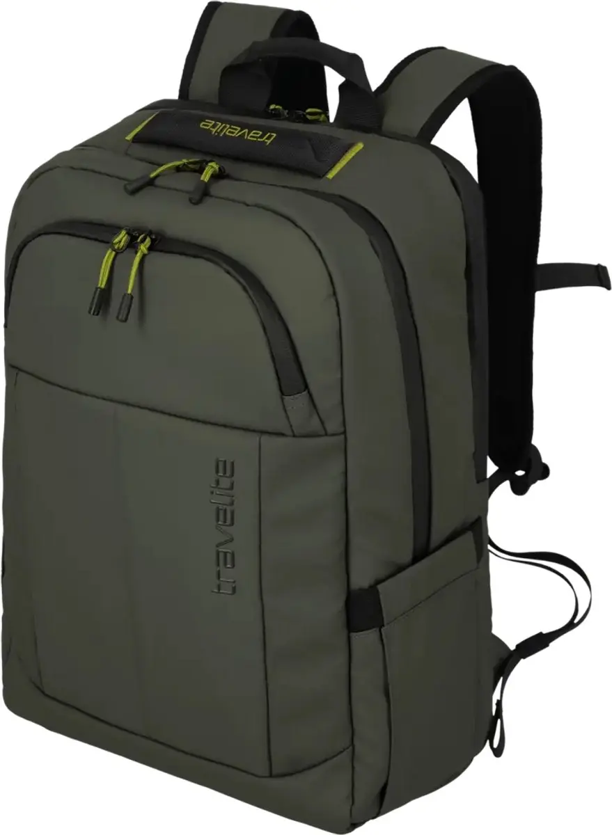 Travelite Briize Rugzak M - 23L - Khaki - afbeelding 2 van 6