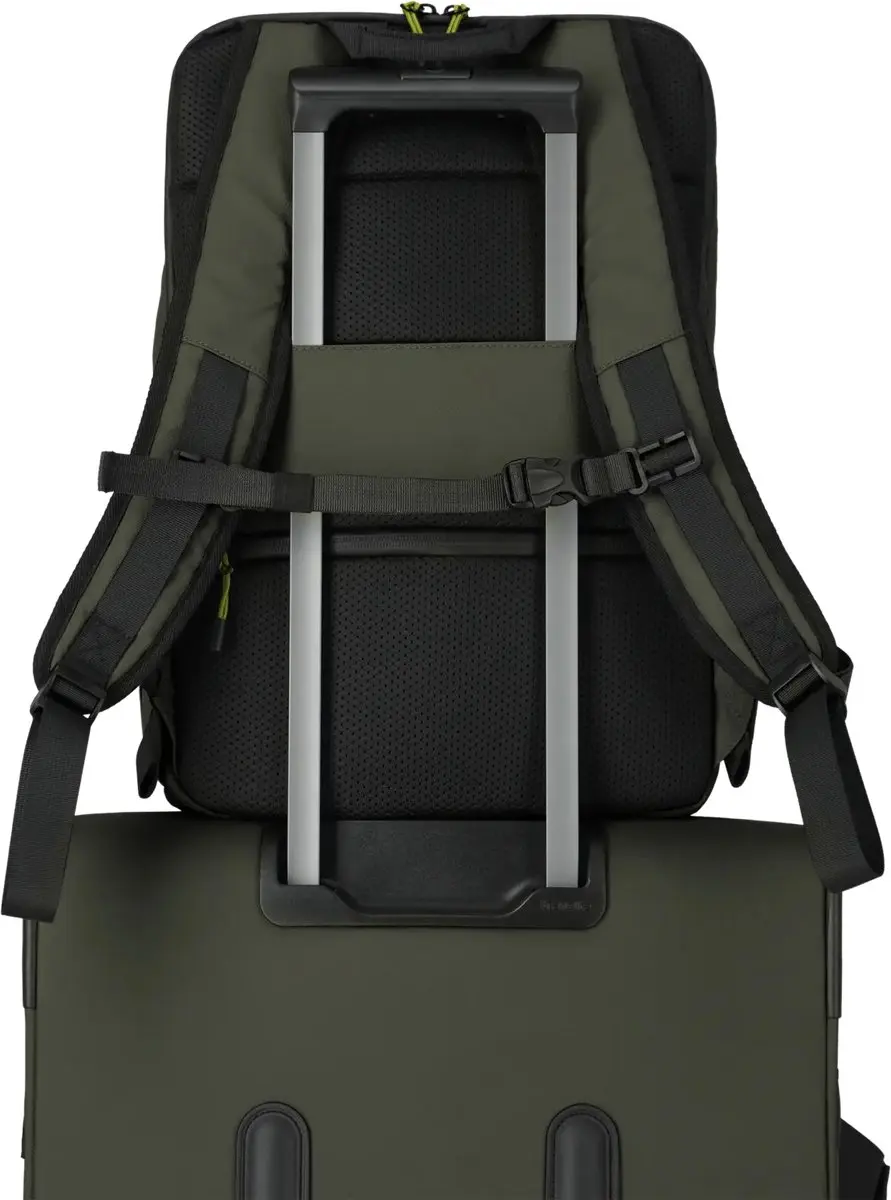 Travelite Briize Rugzak M - 23L - Khaki - afbeelding 5 van 6