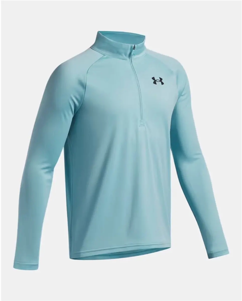 Under Armour Tech 2.0 1/2 Zip Kindersweatshirt - Blauw - S - afbeelding 3 van 6