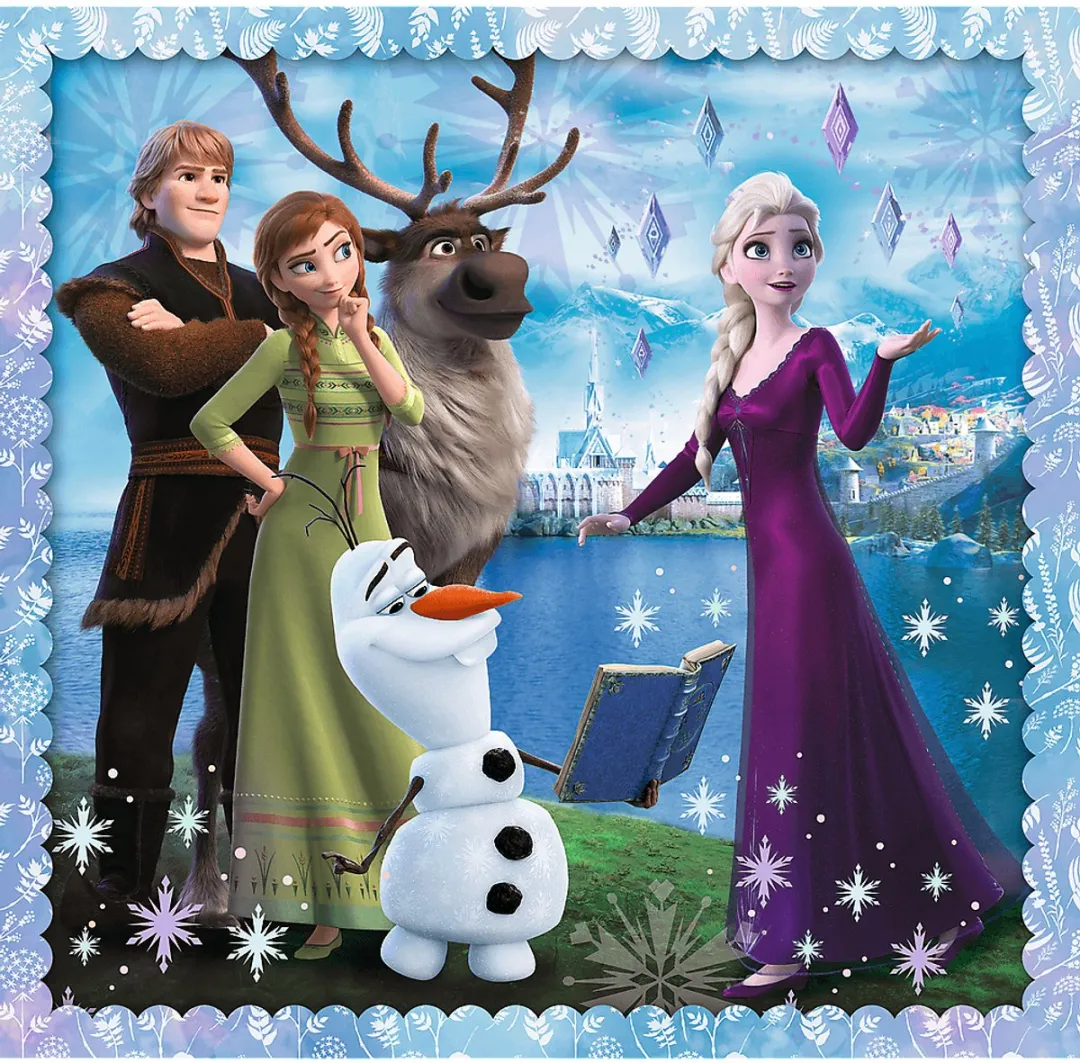 Trefl Frozen 3-in-1 Puzzel 231 Stuks - Multi Colour