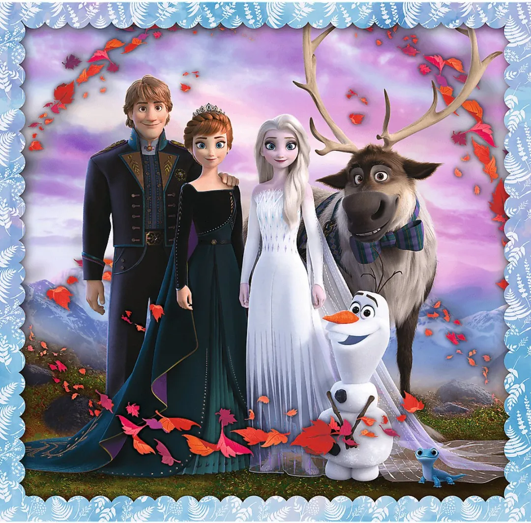 Trefl Frozen 3-in-1 Puzzel 231 Stuks - Multi Colour