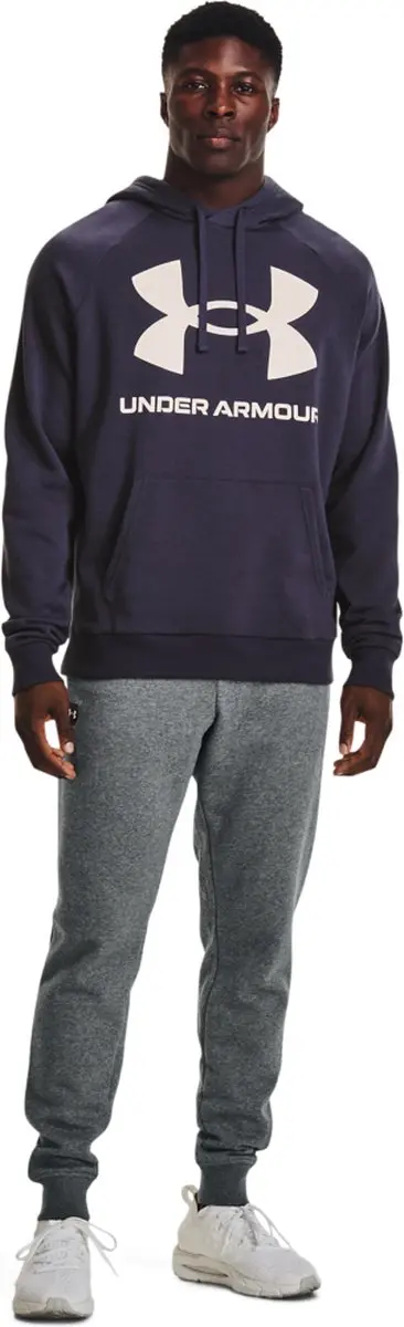 Under Armour Rival Fleece Big Logo HD Hoodie - Grijs - XL - afbeelding 3 van 4