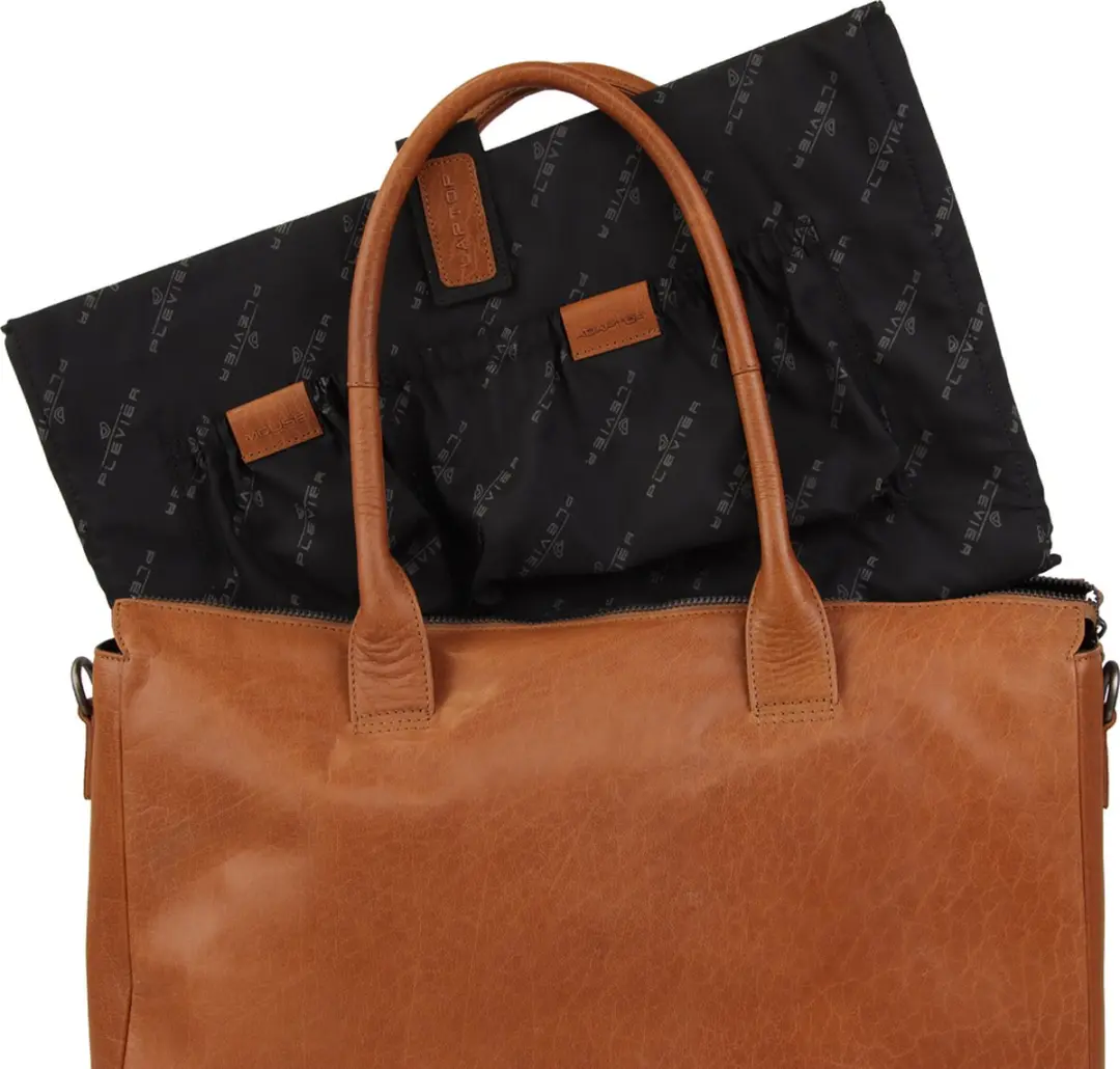 Plevier Copal Damestas 17.3 Inch - Cognac - afbeelding 4 van 6