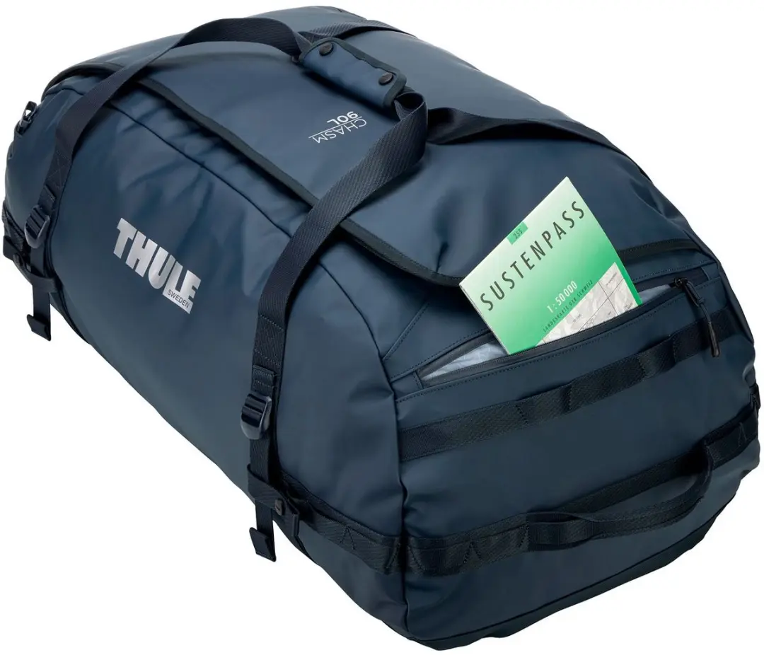 Thule Chasm Duffel 90L - Darkest Blue - afbeelding 3 van 6