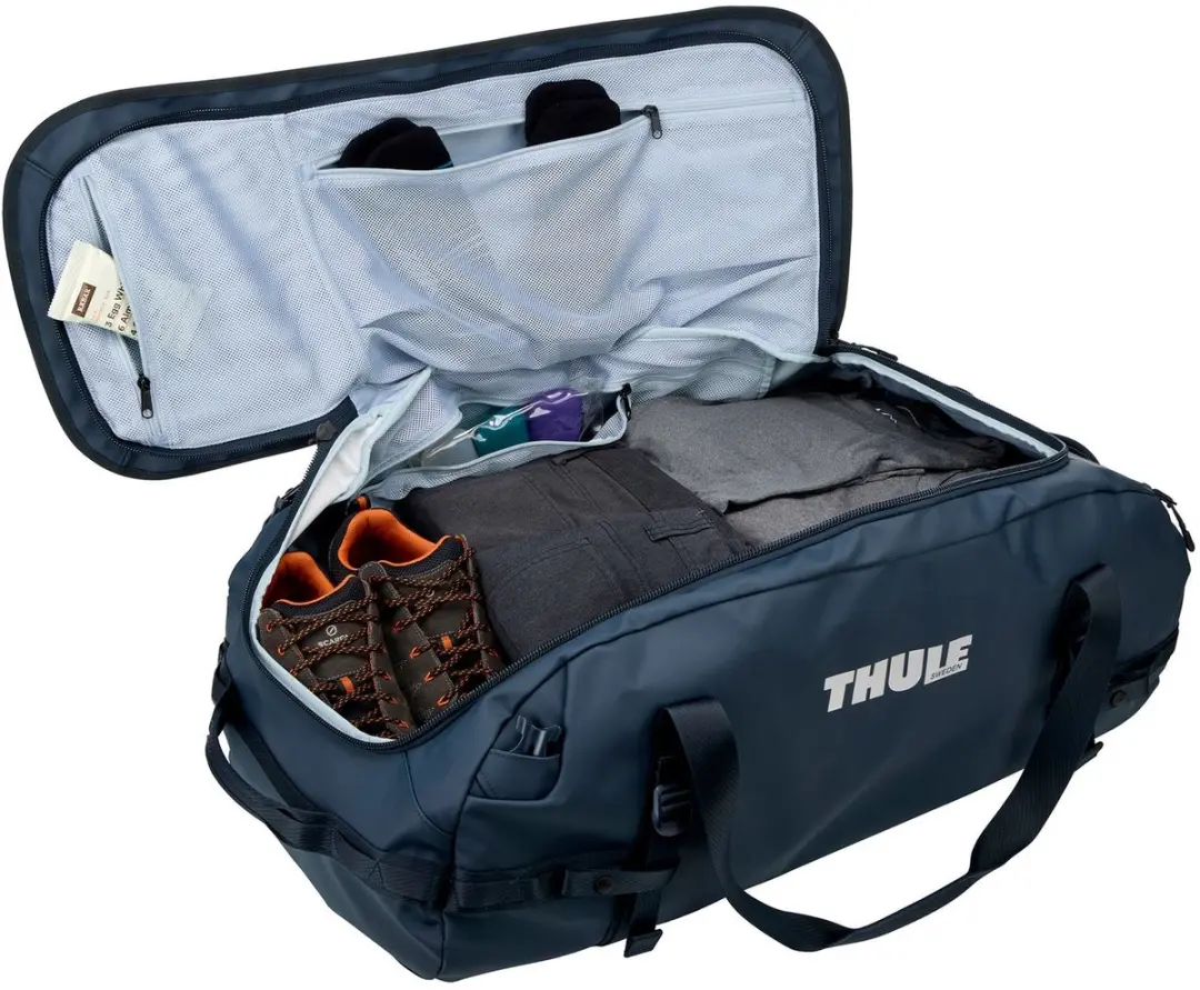Thule Chasm Duffel 90L - Darkest Blue - afbeelding 6 van 6