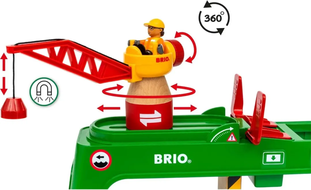 BRIO Containerkraan 33996
