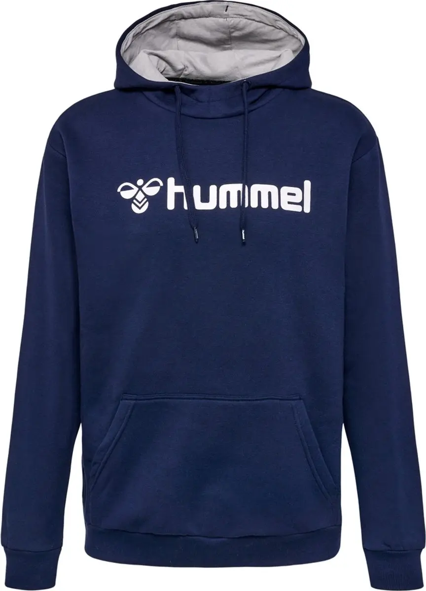 Hummel hmlMover Katoen Hoodie Heren - Marine - afbeelding 2 van 3