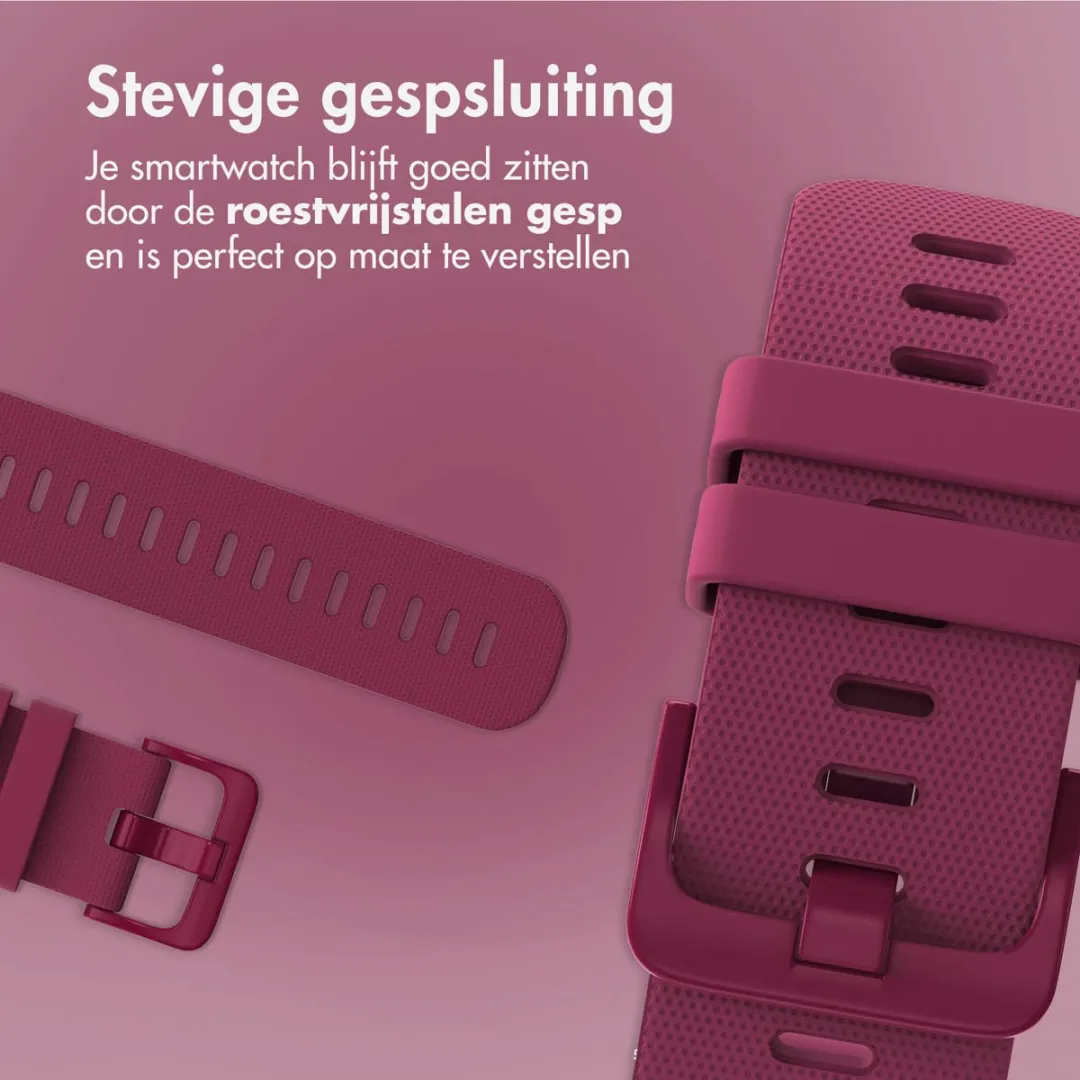Imoshion Siliconen Sportbandje 20mm - Fuchsia