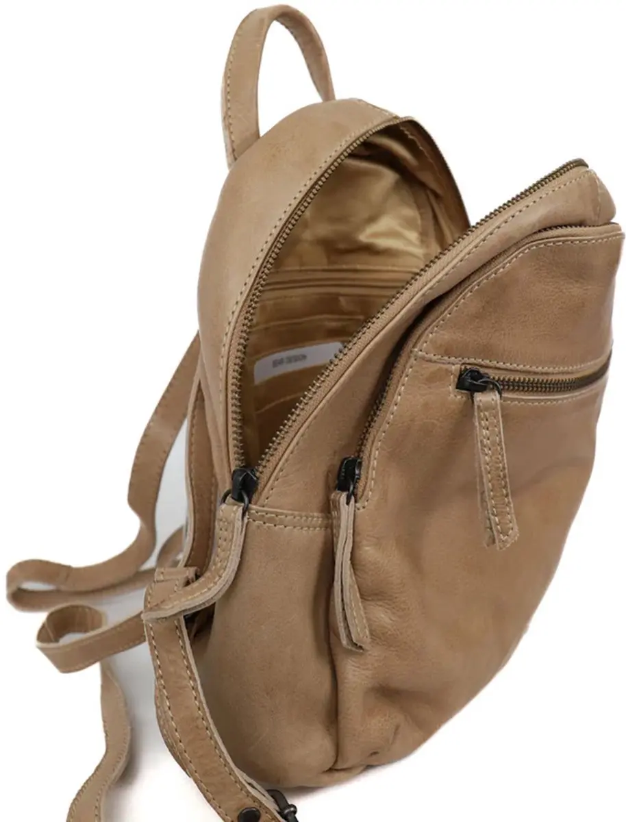 Bear Design Kim Rugzak - 6L - Beige - afbeelding 6 van 6