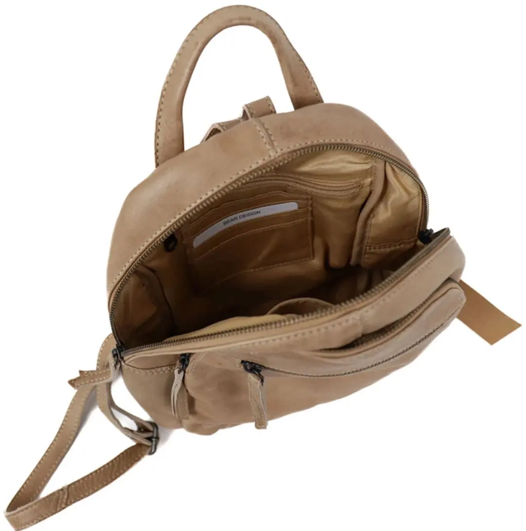 Bear Design Kim Rugzak - 6L - Beige - afbeelding 4 van 6