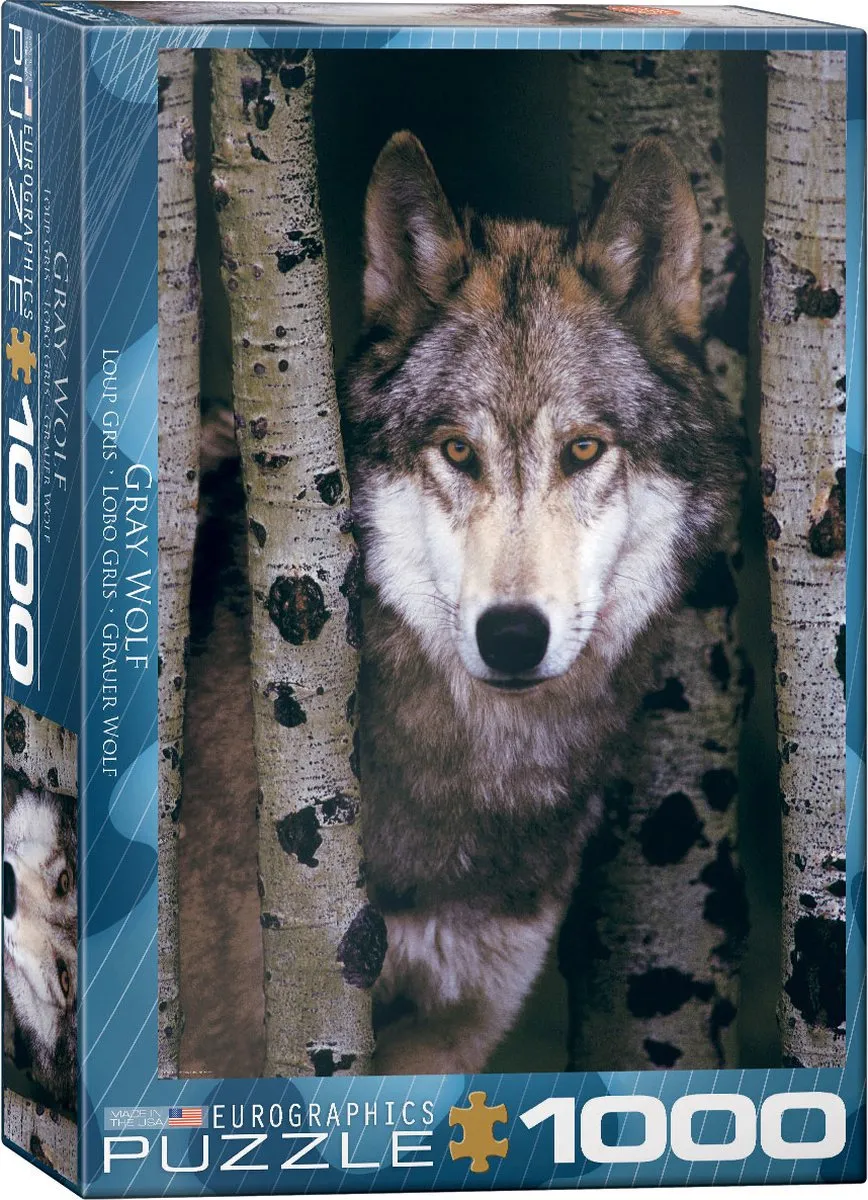 Eurographics Gray Wolf Puzzel 1000 Stuks