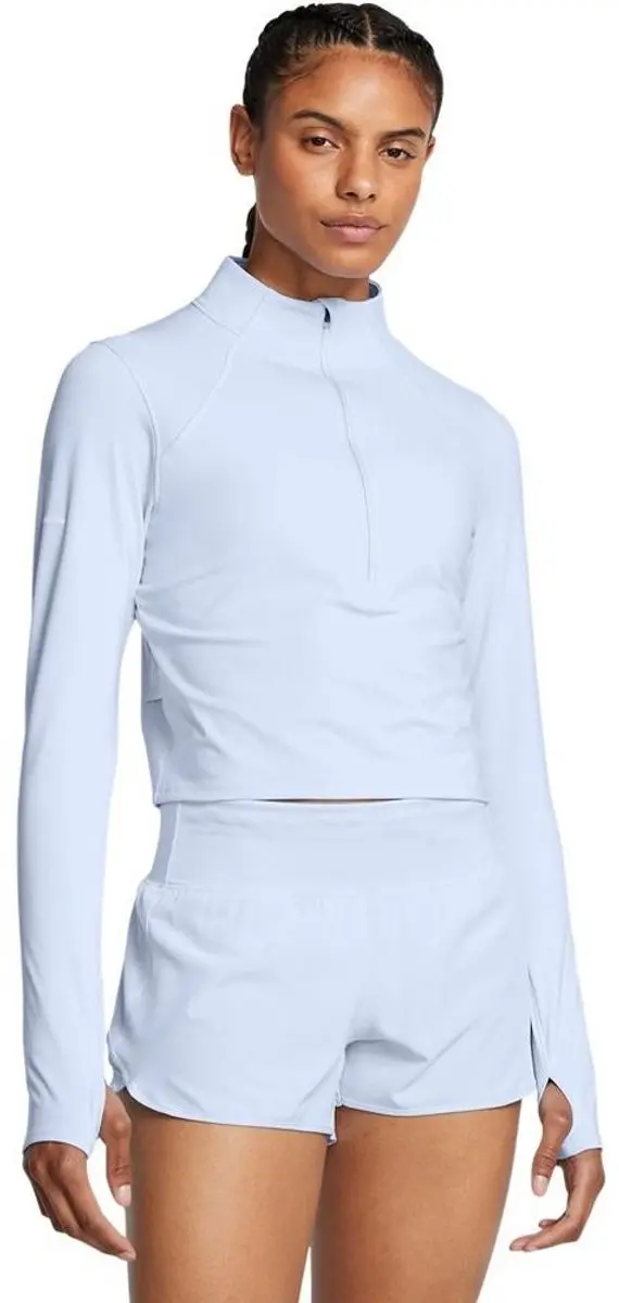 Under Armour Damen Longsleeves Ua Launch Elite Half Zip Nimbus Blue 464-M (US MD